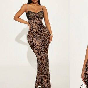Fashion Nova Leopard Print Dress